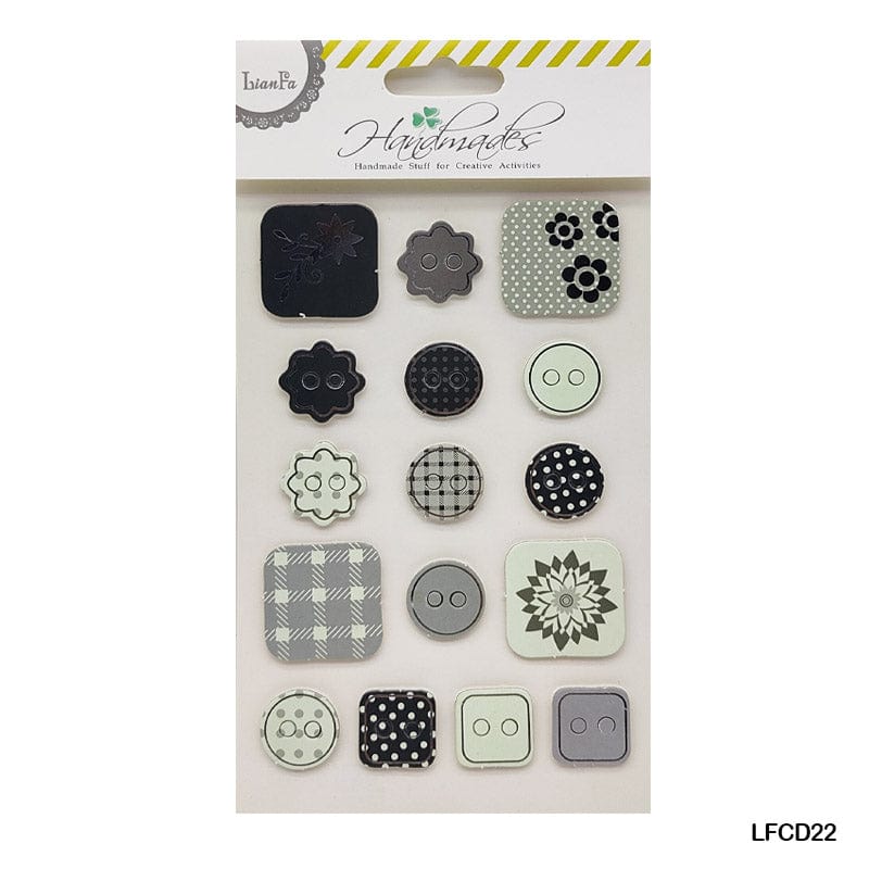 MG Traders Stickers Lfcd22 Scrapbooking 3D Sticker