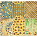 jags-mumbai Scrapbook Scrapbooking paper packs ,printed greeting papers of Jags Paper Helianthus A4 Inch JPHA4X24