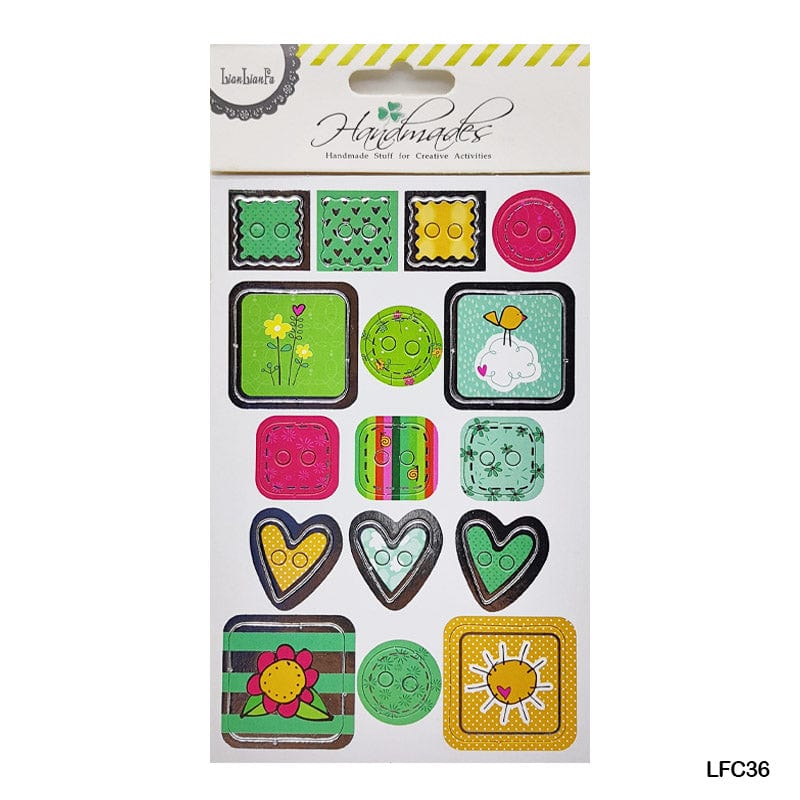 MG Traders Stickers Lfc36 Scrapbooking Sticker