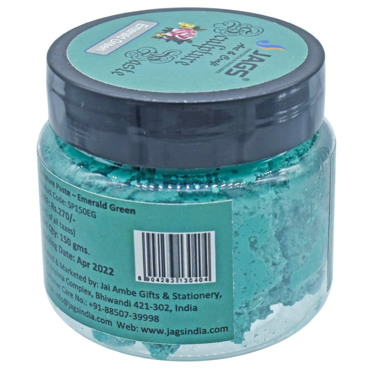 jags-mumbai Mediums & Varnish Sculpture Paste 150GM Emerald Green