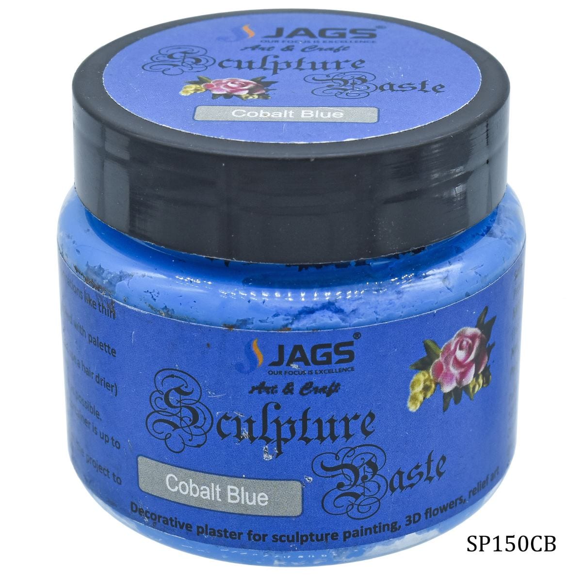 jags-mumbai Mediums & Varnish Sculpture Paste 150Gsm Cobalt Blue SP150CB