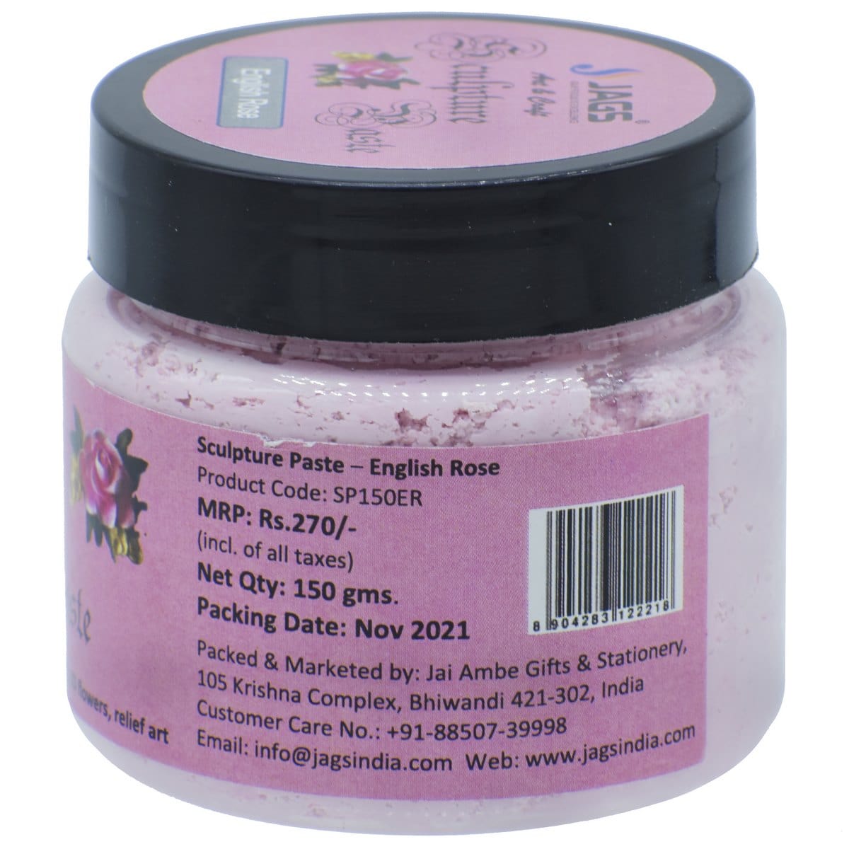 jags-mumbai Mediums & Varnish Sculpture Paste 150Gsm English Rose SP150ER