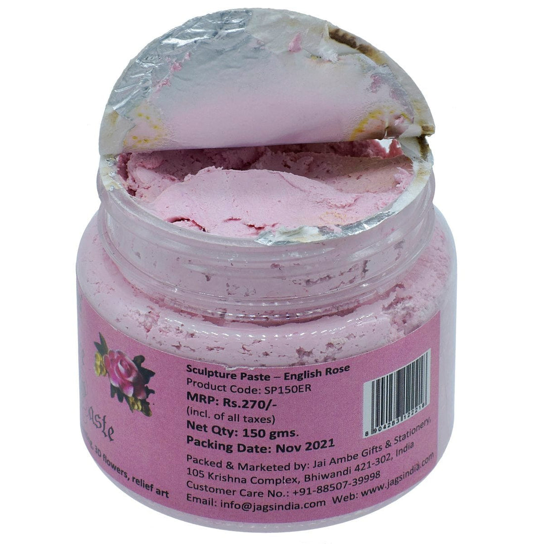 jags-mumbai Mediums & Varnish Sculpture Paste 150Gsm English Rose SP150ER