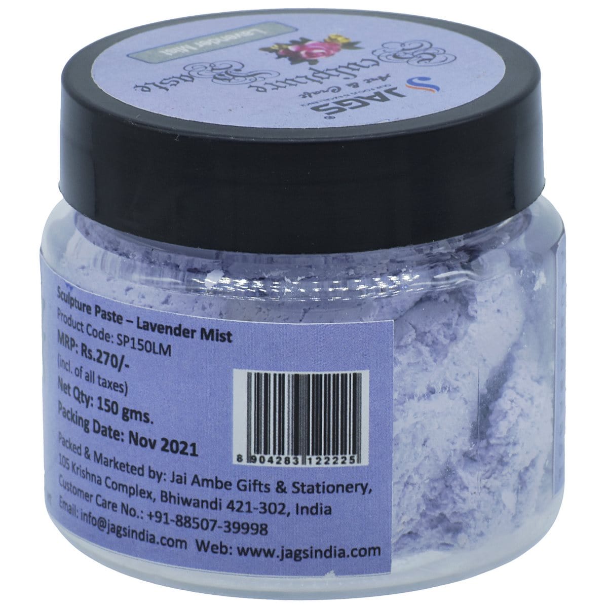 jags-mumbai Mediums & Varnish Sculpture Paste 150Gsm Lavender Mist SP150LM