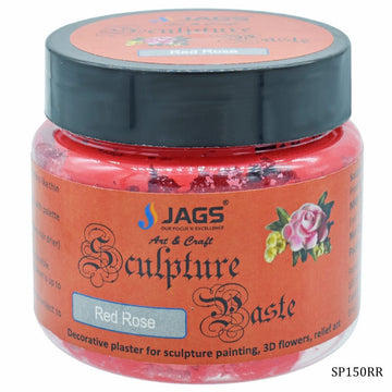 jags-mumbai Mediums & Varnish Sculpture Paste 150Gsm Red Rose SP150RR