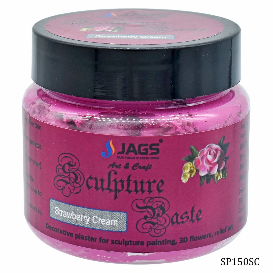 jags-mumbai Mediums & Varnish Sculpture Paste 150Gsm Strawberry Cream SP150SC