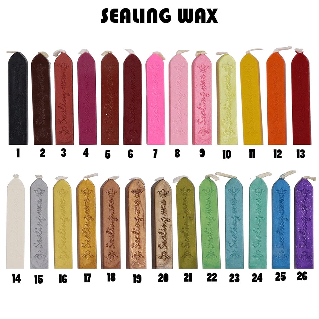 Ravrai Craft - Mumbai Branch Sealing Wax Stamps Sealing Wax 5Pcs