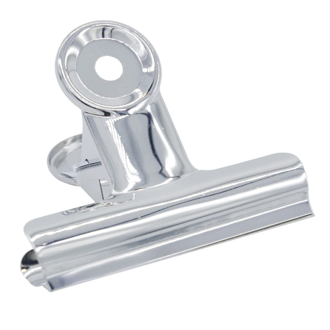 jags-mumbai Clip SecureHold: 6-Piece Box of Stainless Steel 75mm Round Clips - Heavy-Duty Document Binding with Reliability