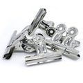 jags-mumbai Clip SecureHold: 6-Piece Box of Stainless Steel 75mm Round Clips - Heavy-Duty Document Binding with Reliability