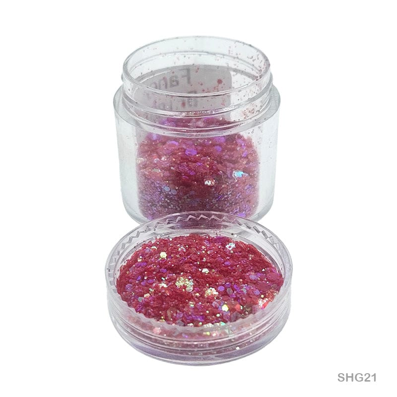 MG Traders 1 Resin Art & Supplies Shg21 Shimmer Glitter F Bright Red