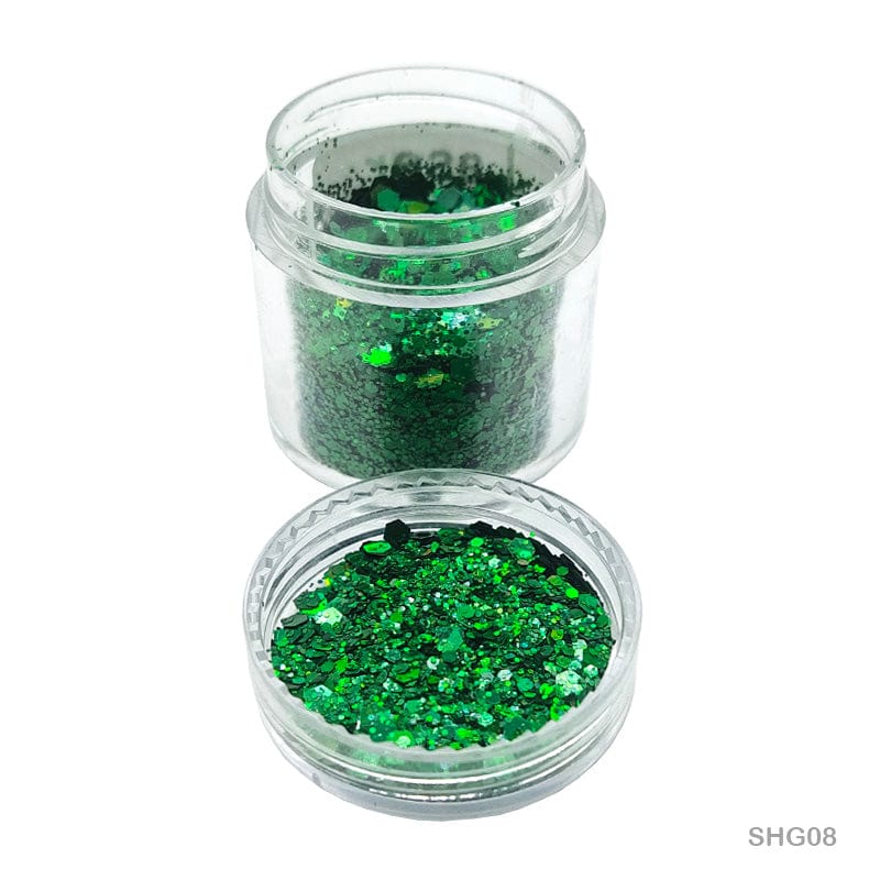 MG Traders 1 Resin Art & Supplies Shg08 Shimmer Glitter Laser Green