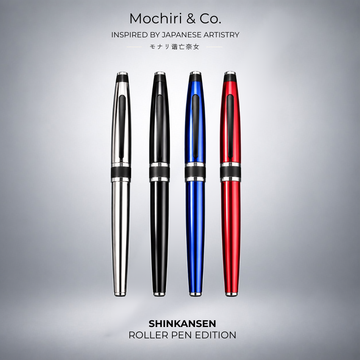 Mochiri & Co. – SHINKANSEN Roller Pen Edition | Refined Metal Roller Pen