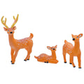 jags-mumbai Miniature Shop Model Accessories Deer 3Pcs (C0445-1/2/3) DEER-3P Online - Best Price