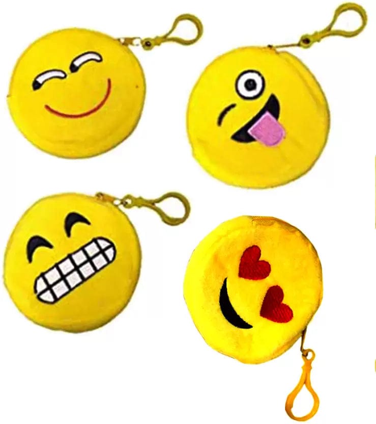 shriji keychain Keychains & Fridge magnets smileys pattern storage round pouch