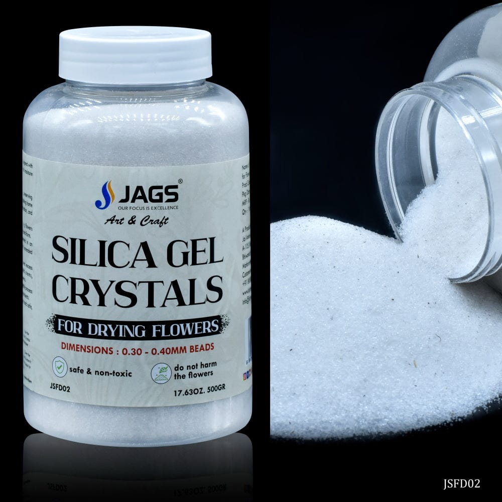 Silica Flower Drying Gel 500Gms 0 To 1MM 30X40