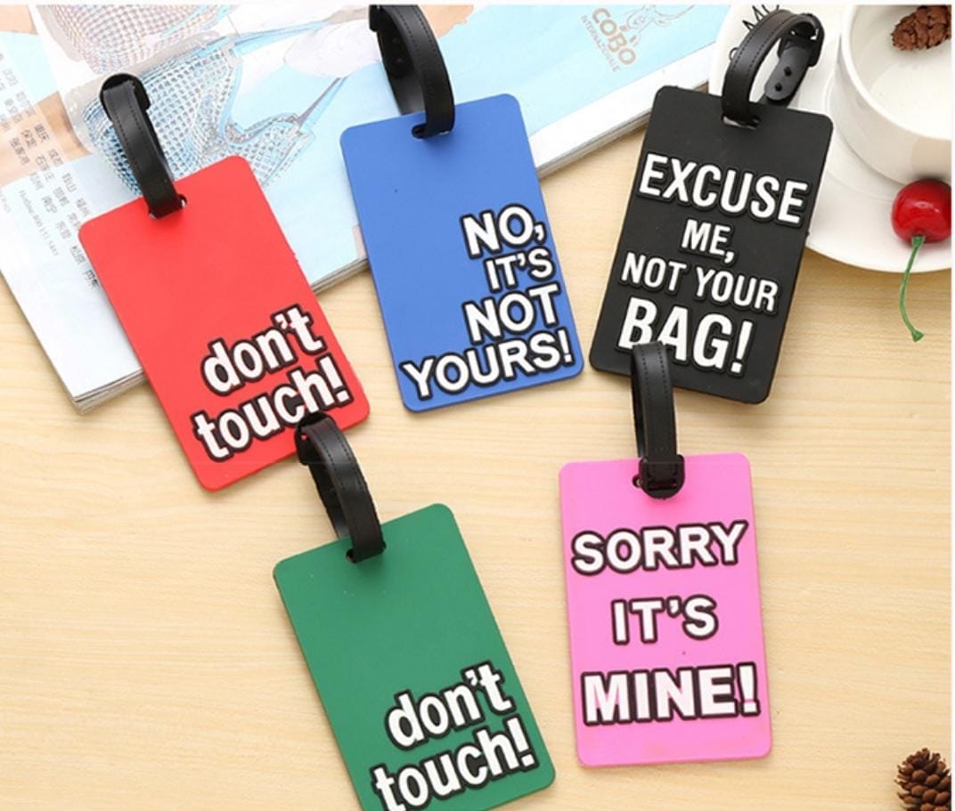 Silicon Luggage Tag - pack of 1