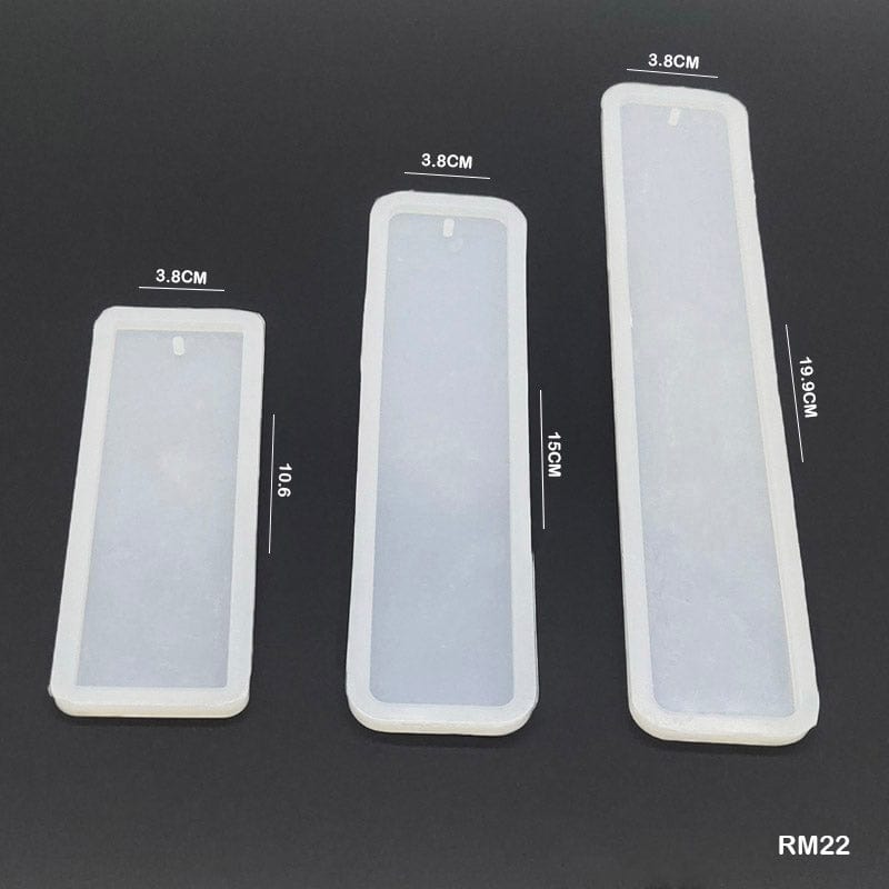 MG Traders Resin Art & Supplies Rm22 Silicon Mold (3Pc)