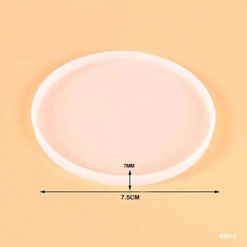 MG Traders 1 Resin Art & Supplies Rm04 Silicon Mold (7.5Cm)