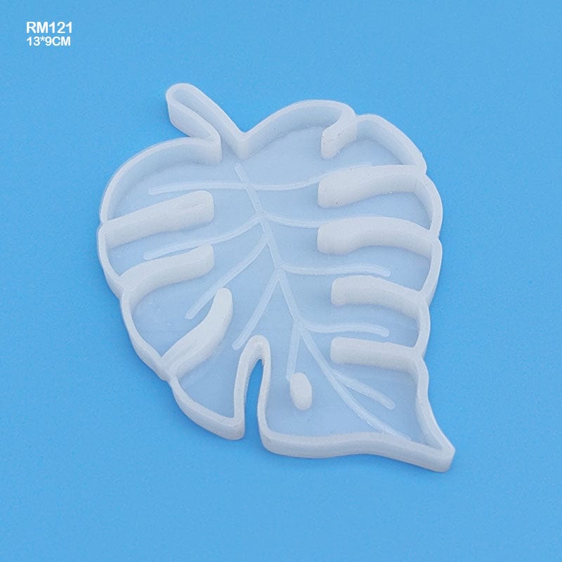 MG Traders 1 Resin Art & Supplies Rm121 Silicon Mold Leaf 13*9Cm