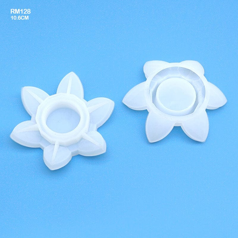 MG Traders 1 Resin Art & Supplies Rm128 Silicon Mold Lotus Shape Design 2 10.6Cm