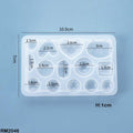 Rm2046 Silicon Mould (10.9X7Cm)