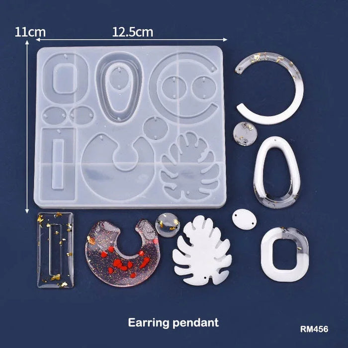 Jewelry Silicone Mould for Resin Casting (12.5 x 11cm)