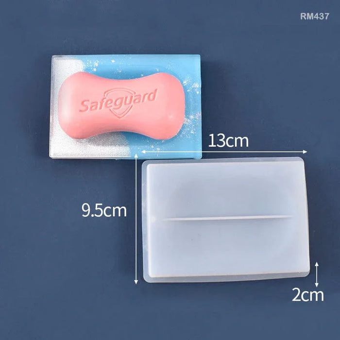 Silicon Mould (13 X 9.5 X 2Cm)    Code  Rm437