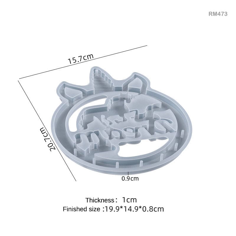 MG Traders Mould Rm473 Silicon Mould (20.7 X 15.7 X 1Cm)