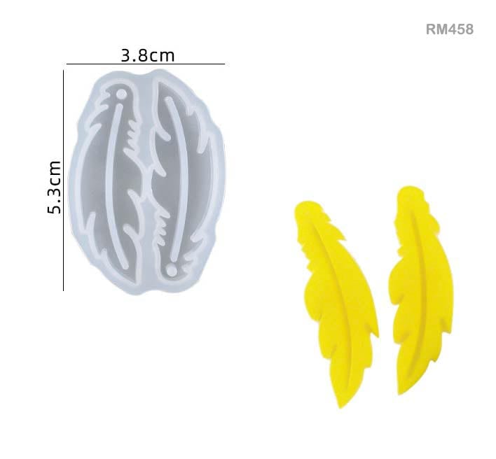 MG Traders Resin Art & Supplies Rm458 Silicon Mould (5.3 X 3.8Cm)