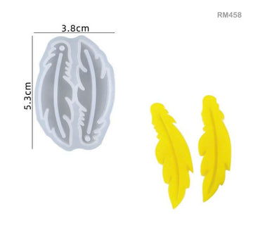 MG Traders Resin Art & Supplies Rm458 Silicon Mould (5.3 X 3.8Cm)