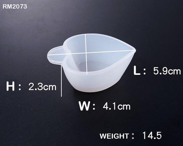 MG Traders 1 Resin Art & Supplies Rm2073 Silicon Mould (5.9X2.3X4.1Cm)