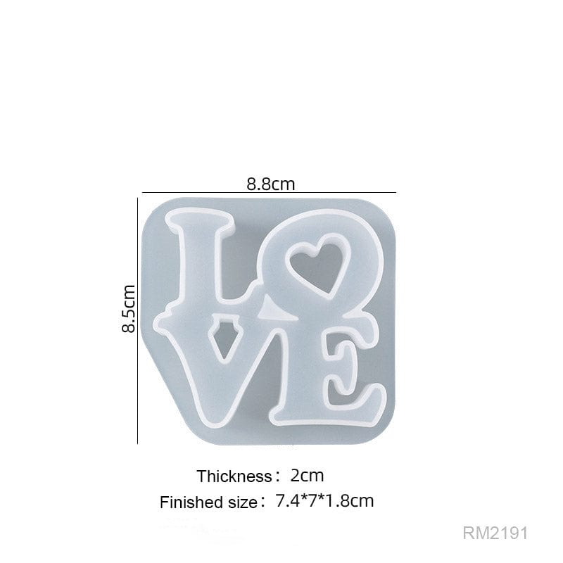 Rm2191 Silicon Mould (8.8X8.5Cm)