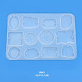 MG Traders Resin Products Rm53 Silicone Mold 19.4*13.4 Cm