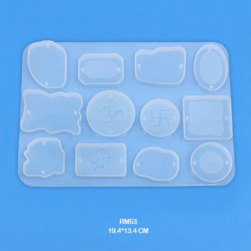 MG Traders Mould Rm53 Silicone Mold 19.4*13.4 Cm