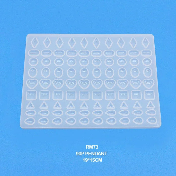 Silicone Mould 90P Pendant 19*15Cm      Code  Rm73