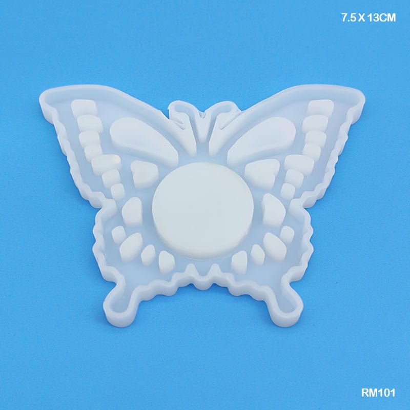 MG Traders 1 Resin Art & Supplies Rm101 Silicone Mold Butterfly 7.5 X 13Cm