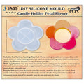 jags-mumbai Mould Silicone Mold Candle Holder Petal Flower