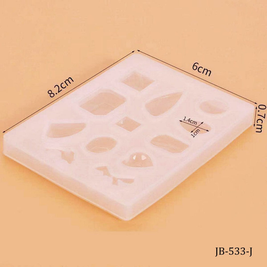 jags-mumbai Mould silicone Mold Earring JA-JB-533-J (USA STANDARDS)