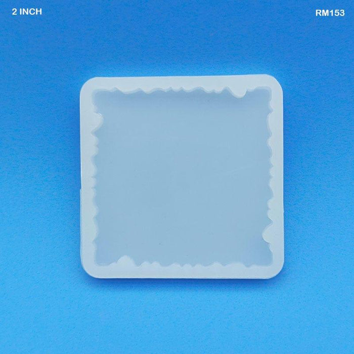 Silicone Mould Zigzag Square 2Inch      Code  Rm153