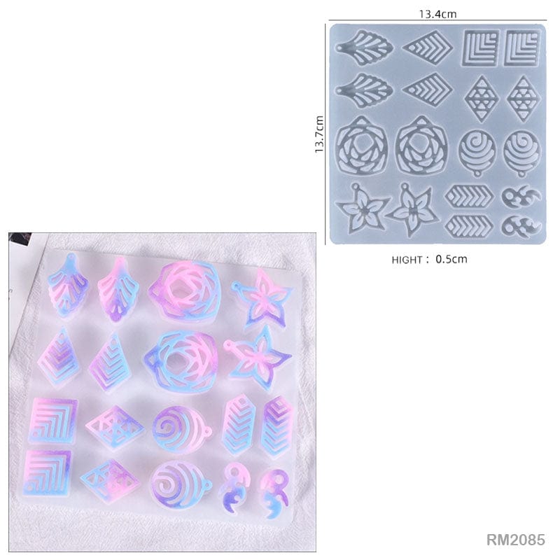 MG Traders Mould Rm2085 Silicone Mould (13.7X13.4Cm)