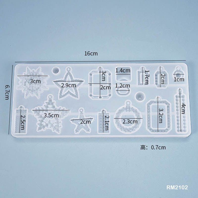 Rm2102 Silicone Mould (16X6.7Cm)