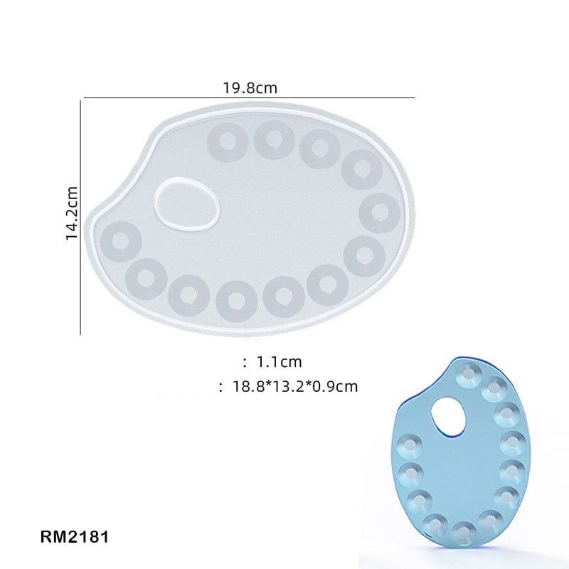 MG Traders Mould Rm2181 Silicone Mould (19.8X14.2Cm)