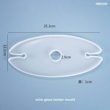 MG Traders Mould Rm2099 Silicone Mould (25.3X12.1)