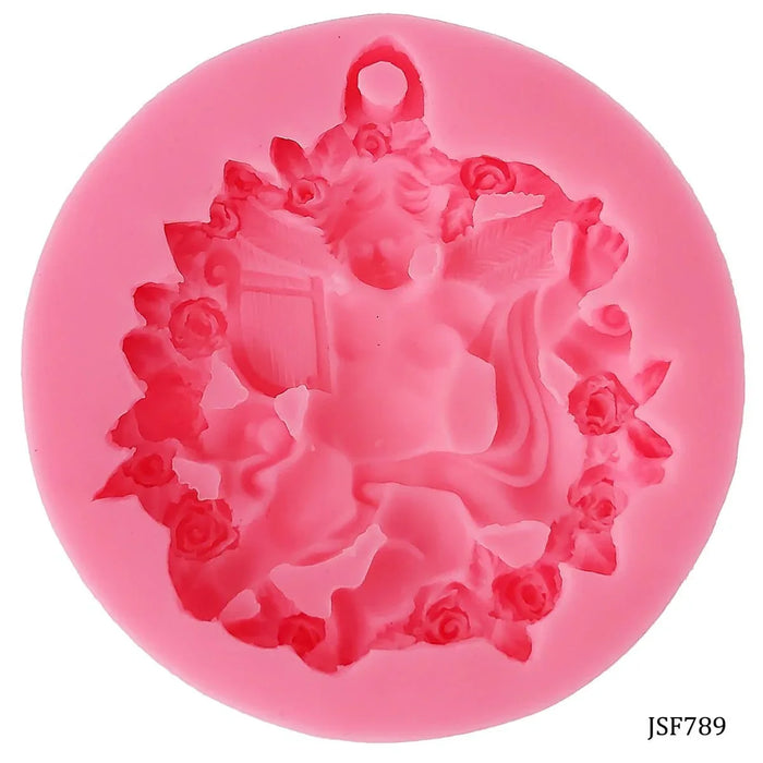Silicone Mould Baby Design With Wings JSF789