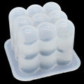 jags-mumbai Mould Silicone Mould Bubbel Candle 9 Hole Big SMBC02