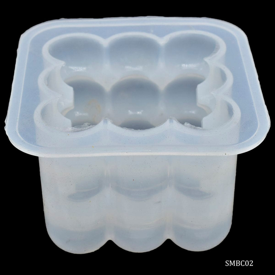 jags-mumbai Mould Silicone Mould Bubbel Candle 9 Hole Big SMBC02