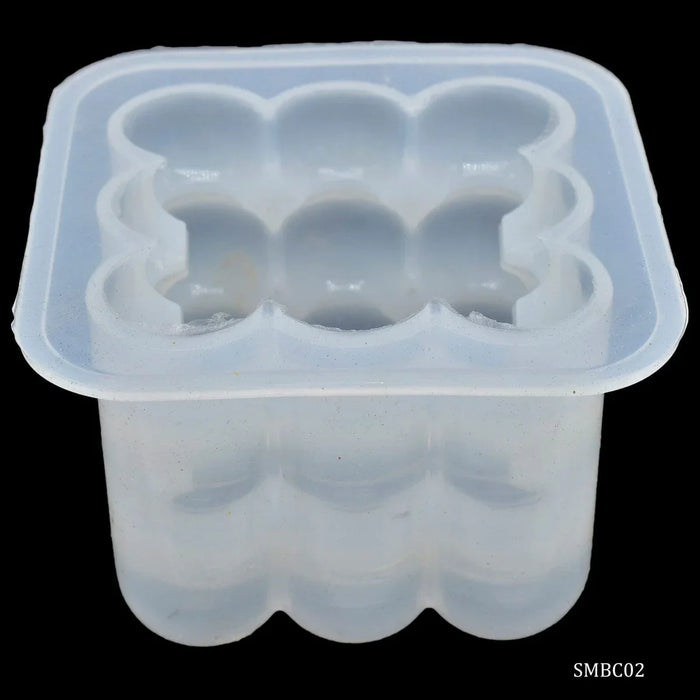 Silicone Mould Bubbel Candle 9 Hole Big SMBC02