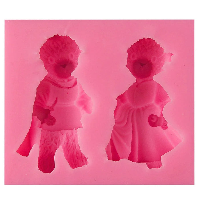Silicone Mould Couple Teddy JSF265