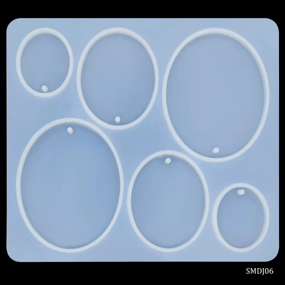 Silicone Mould Diy Jewelry Locket Pendant Oval Shape