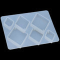 jags-mumbai Mould Silicone Mould Diy Jewelry Locket Pendant Rhombus SMDJ07